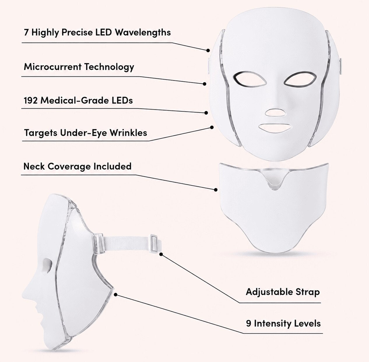 LumiMask Pro™ — The At-Home LED Mask That Firms  Sagging Skin Without Needles, Fillers, or Surgery