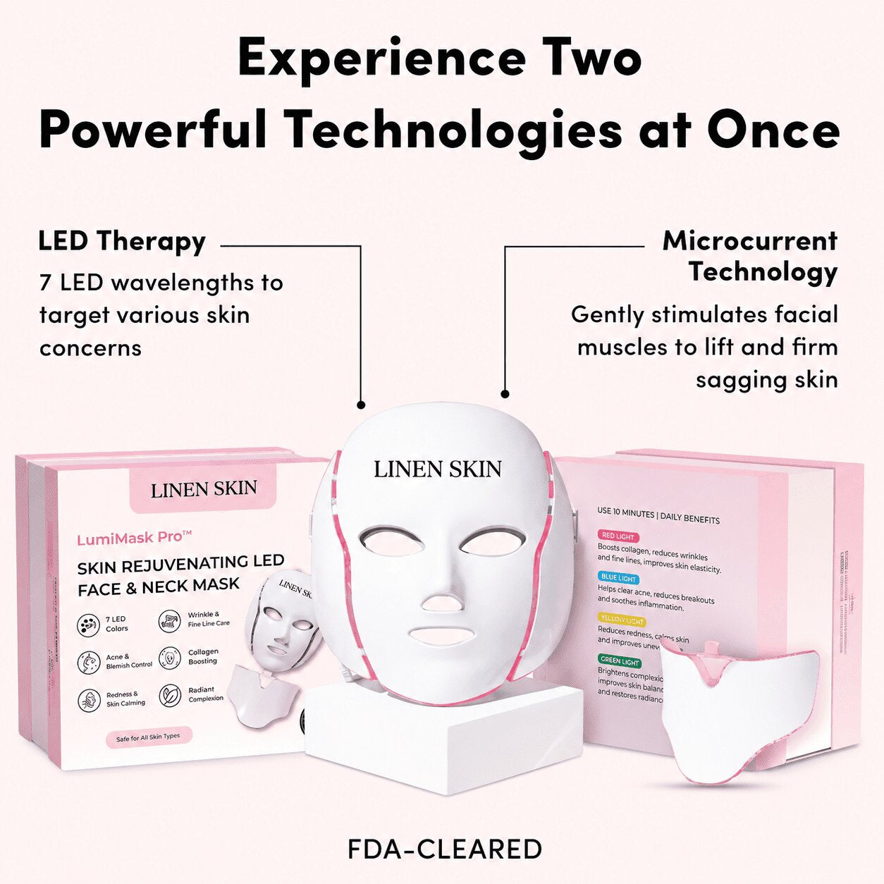 LumiMask Pro™ — The At-Home LED Mask That Firms  Sagging Skin Without Needles, Fillers, or Surgery
